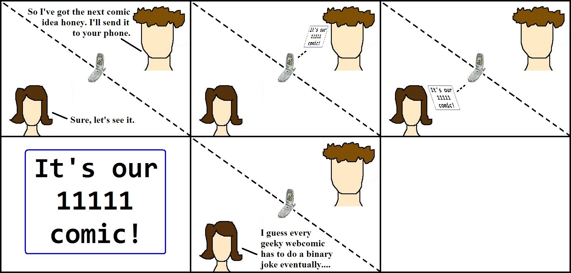 At least I didn’t do it on the 4th comic….