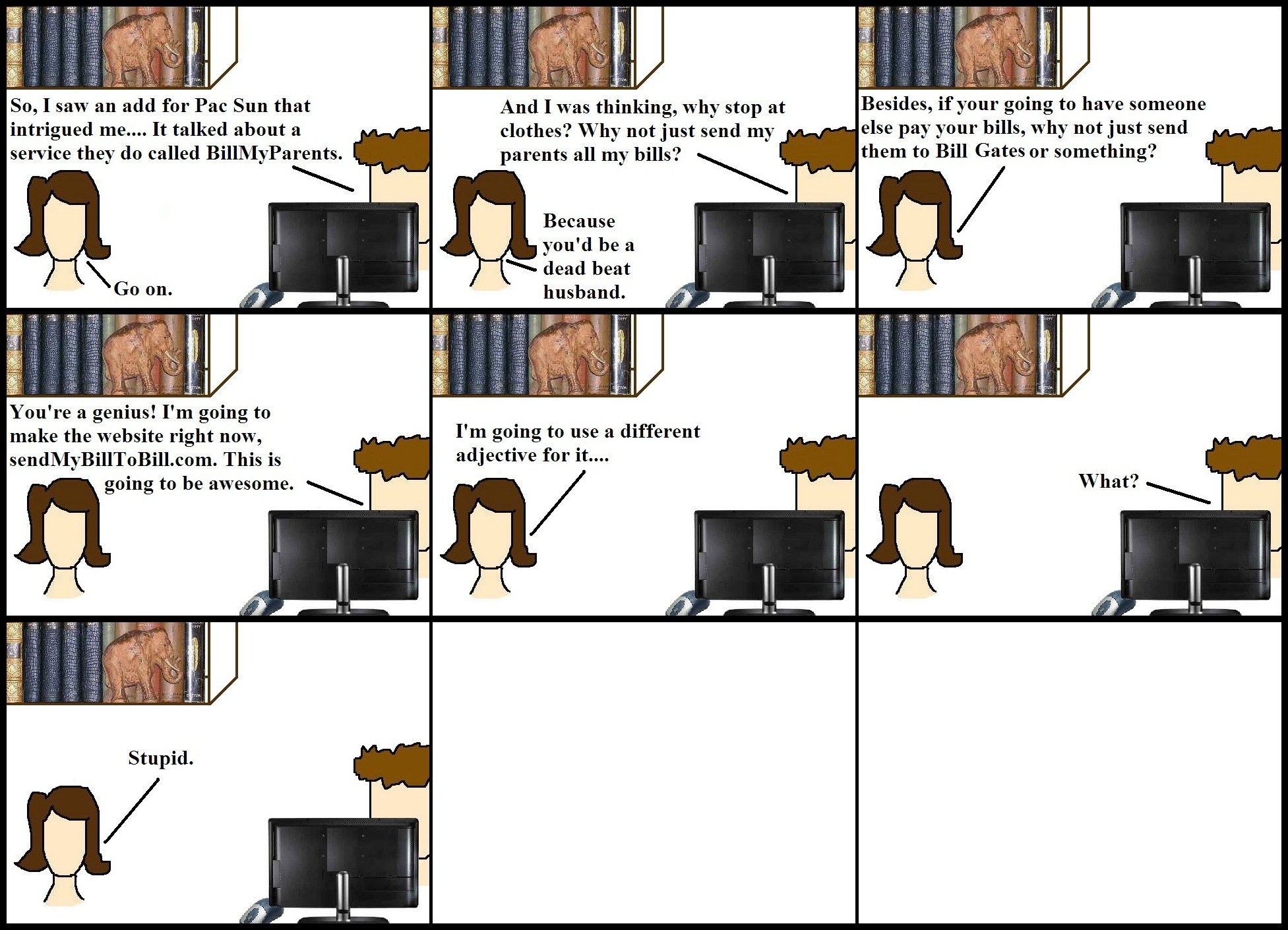 Can we include Steve…?