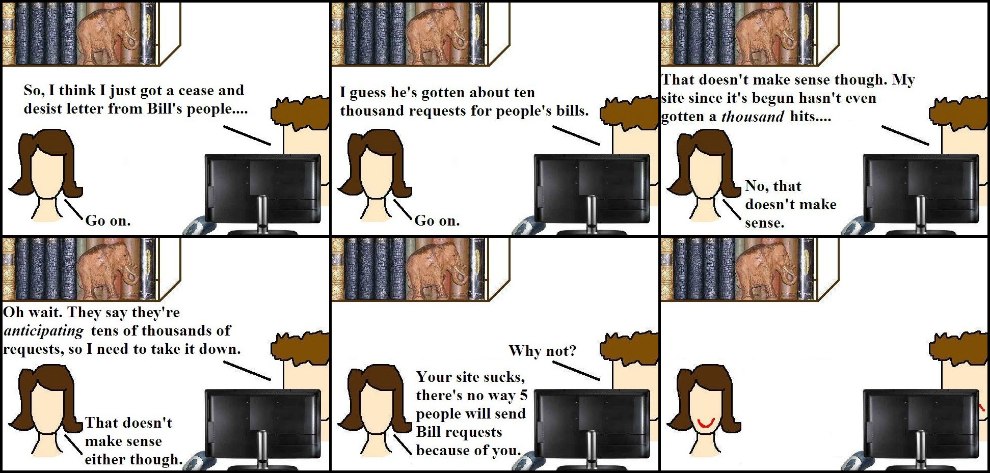 I guess we can’t even include Bill….