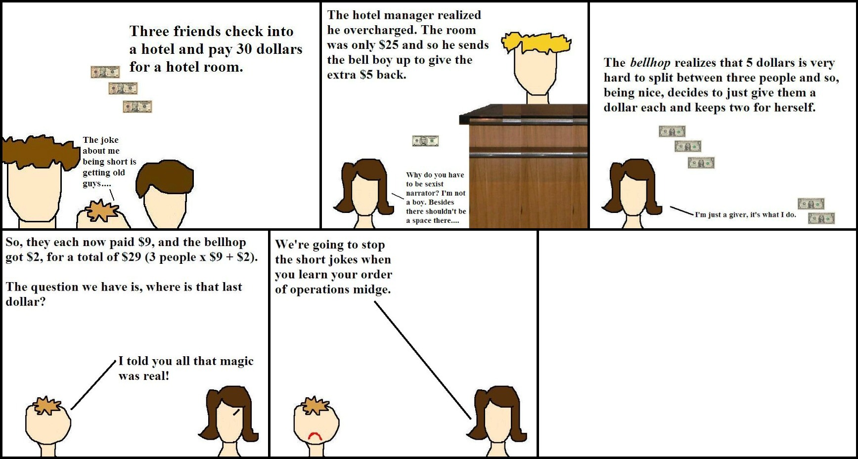 Please excuse my dear….