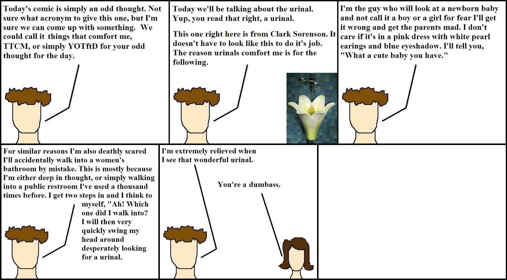 Thoughts as deep as a puddle